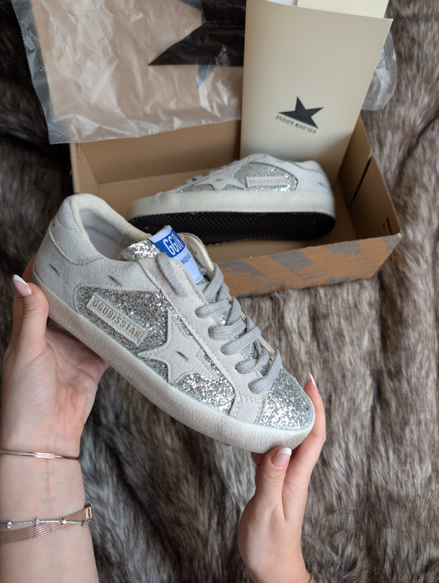 Golden Goose Deluxe Full Glitter