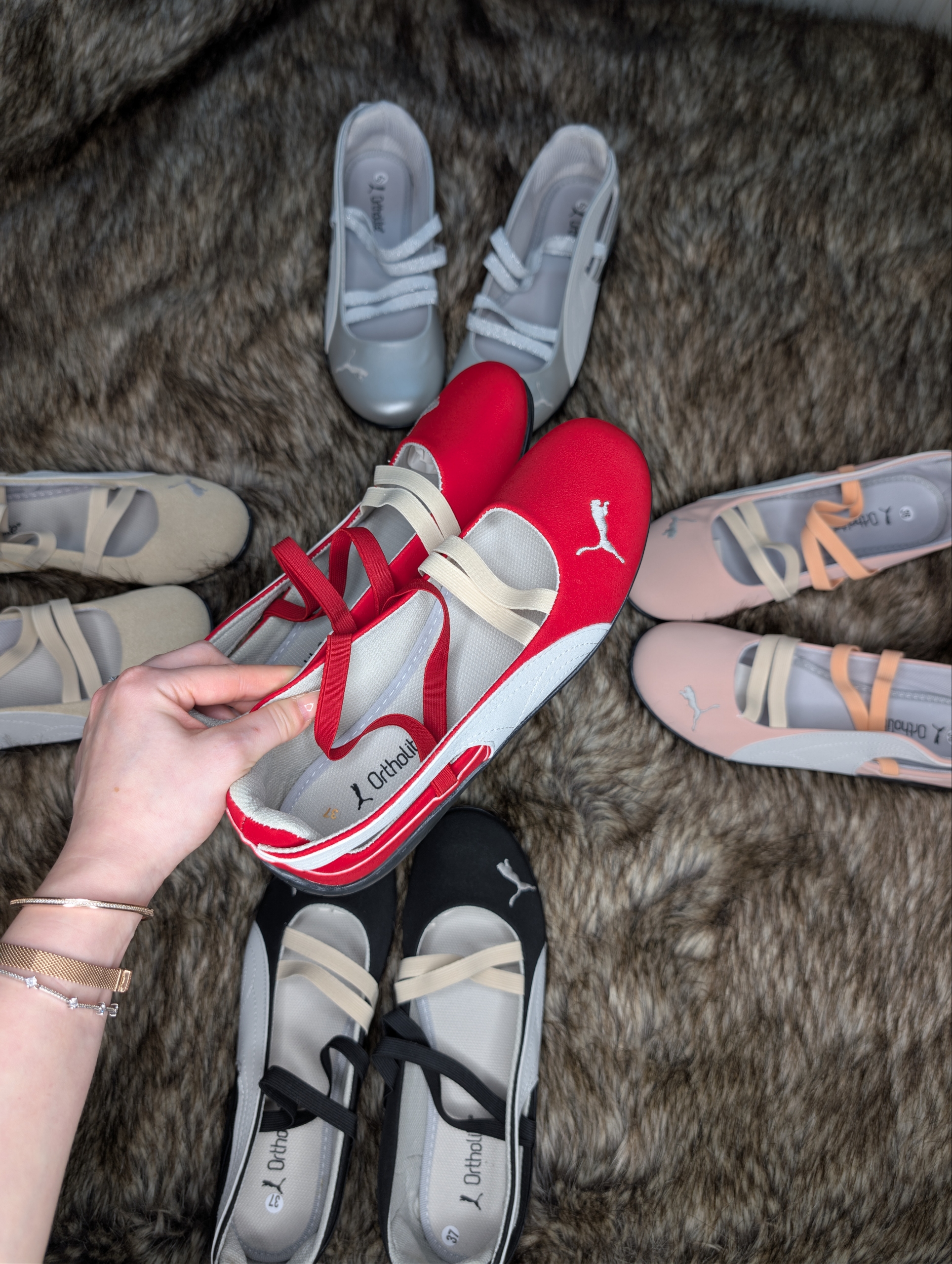 Puma Speedcat Ballet Kırmızı