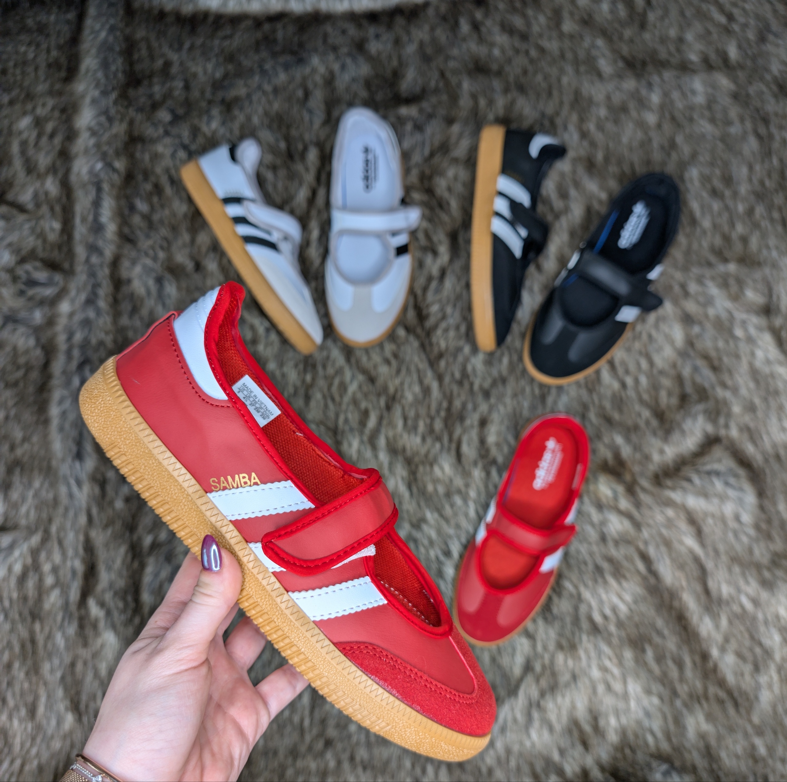 Adidas Samba Jane Red