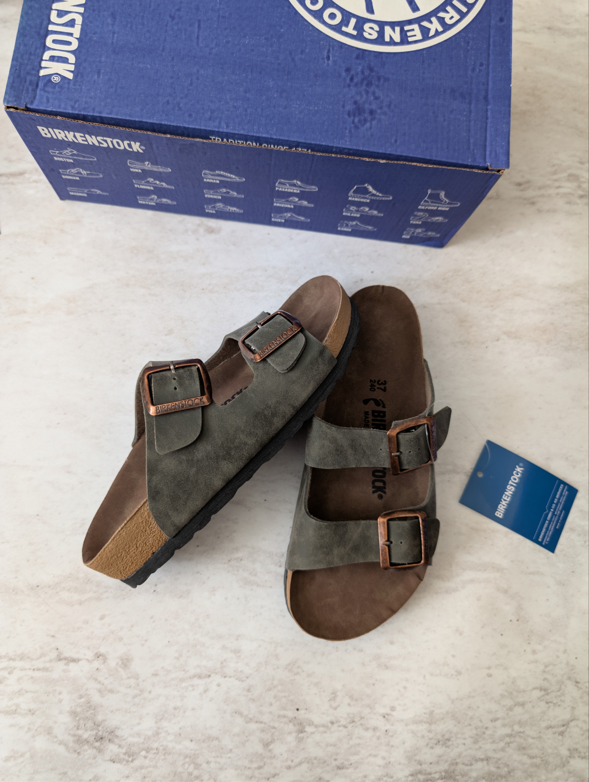 Birkenstock Arizona Haki