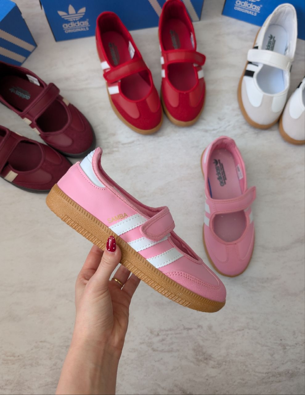 Adidas Samba Jane Pembe