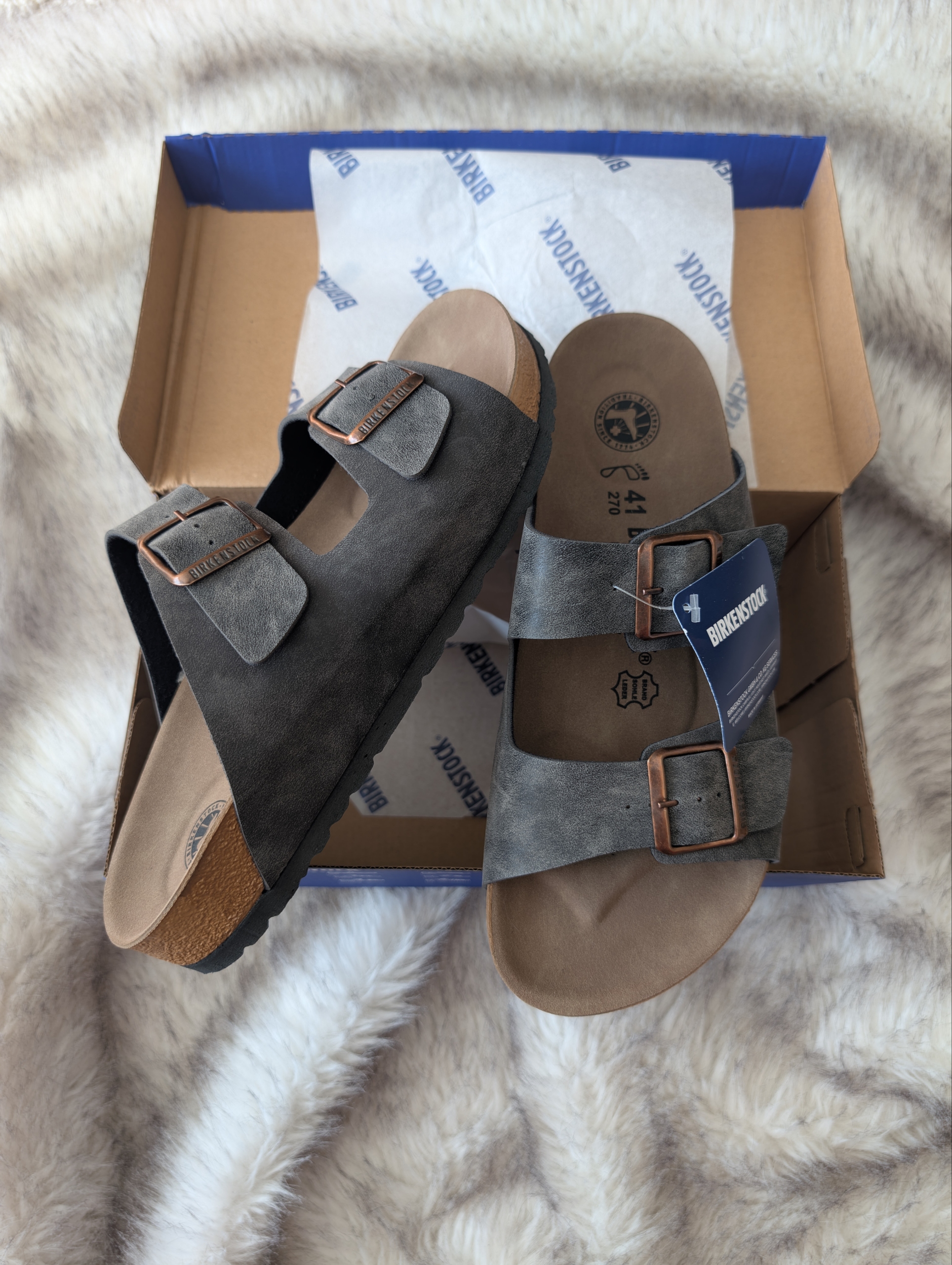 Birkenstock Arizona Gri