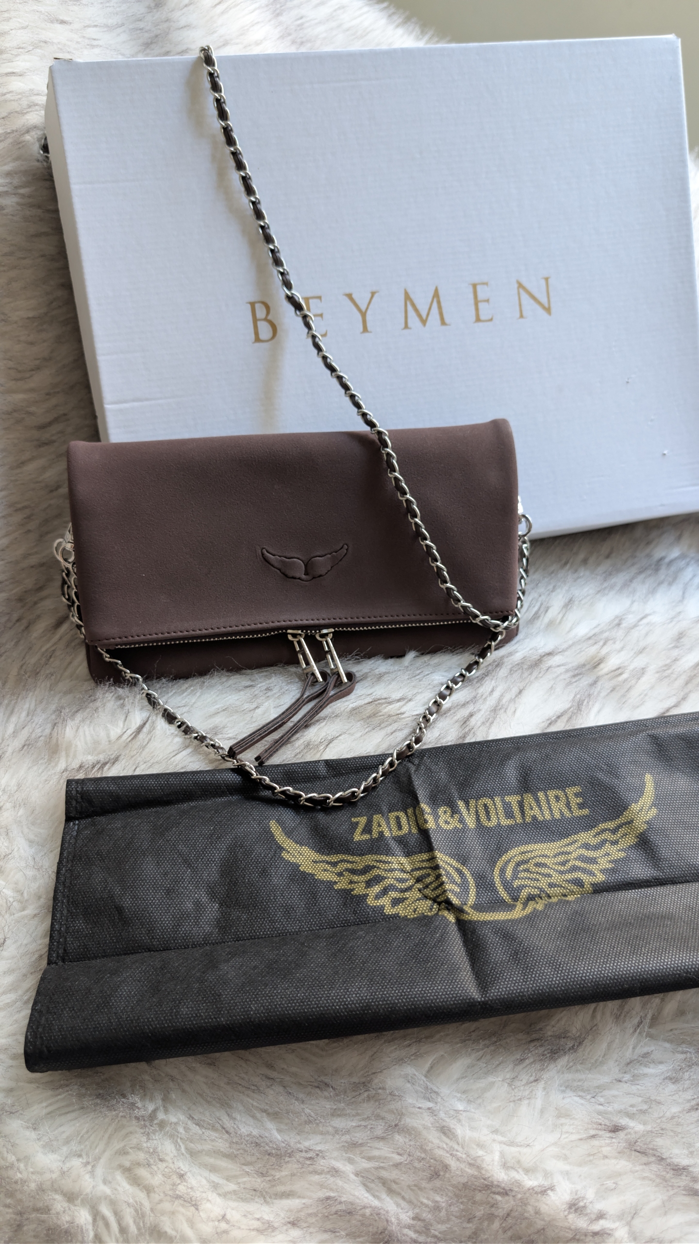 Zadig Voltaire Suede Kahverengi